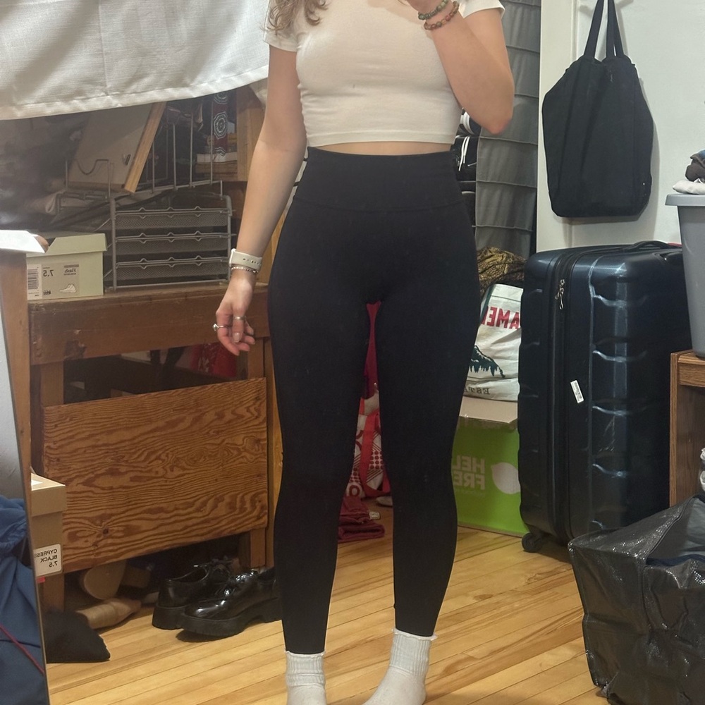 Fabletics Black High-Waisted Leggings